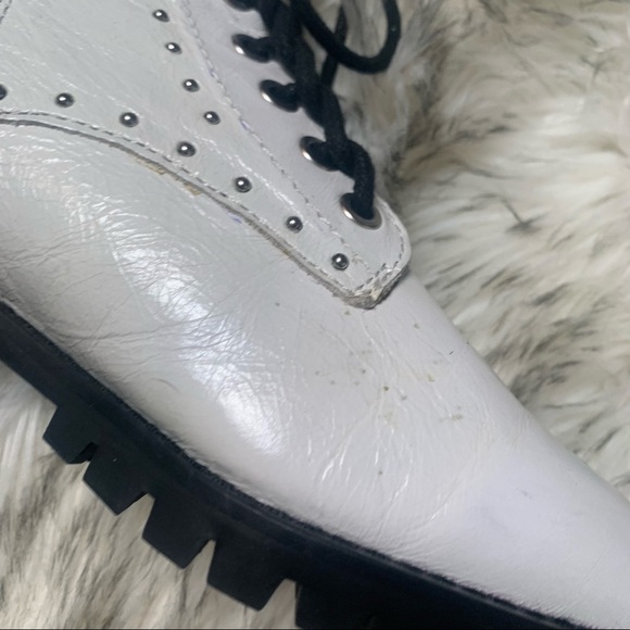 Rebecca Minkoff Jaiden stud combat boots size 8.5 - Picture 14 of 16